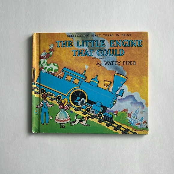 2/$25 Vtg Hardcover Kid’s Book “The Little Engine That Could” Watty Piper 1990 - Picture 1 of 10